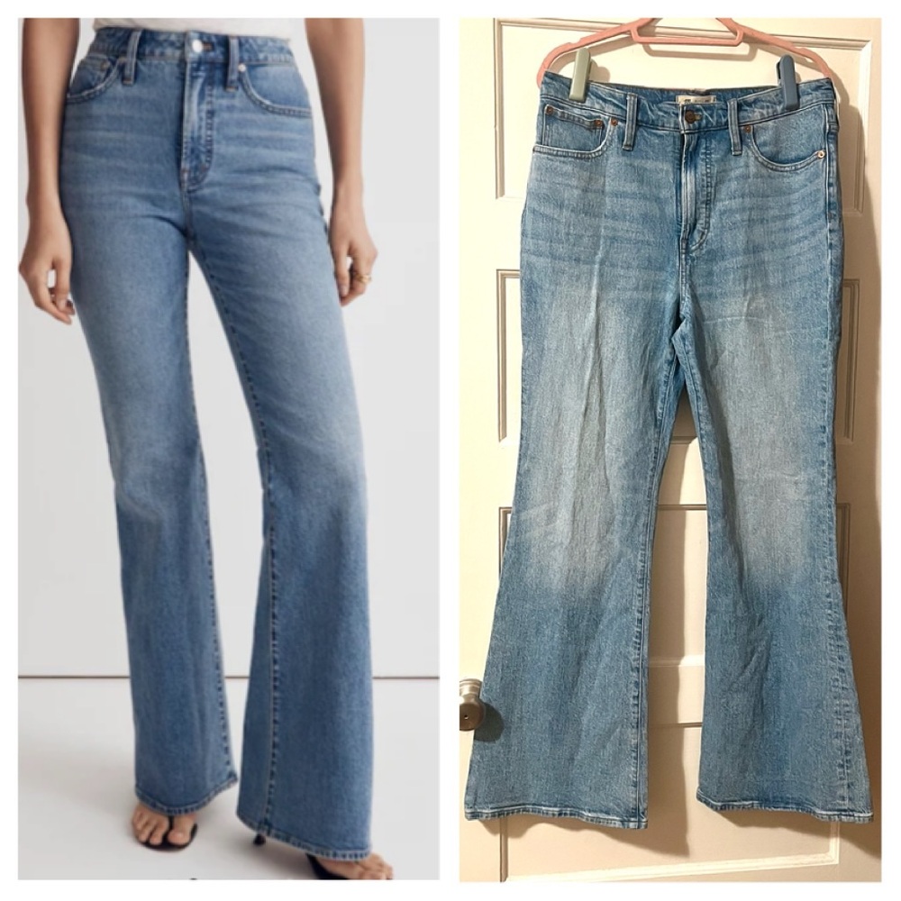 Madewell Perfect Vintage Flare Jeans – Tarlow Wash – Size 30 High Rise